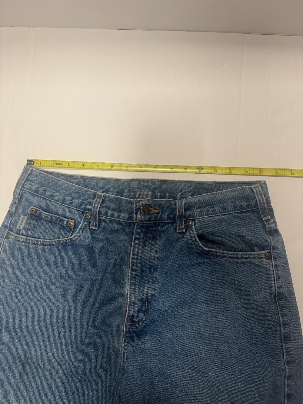 Carhartt Men’s Light Blue Relaxed Fit Jeans 34x32 - Picture 8 of 10